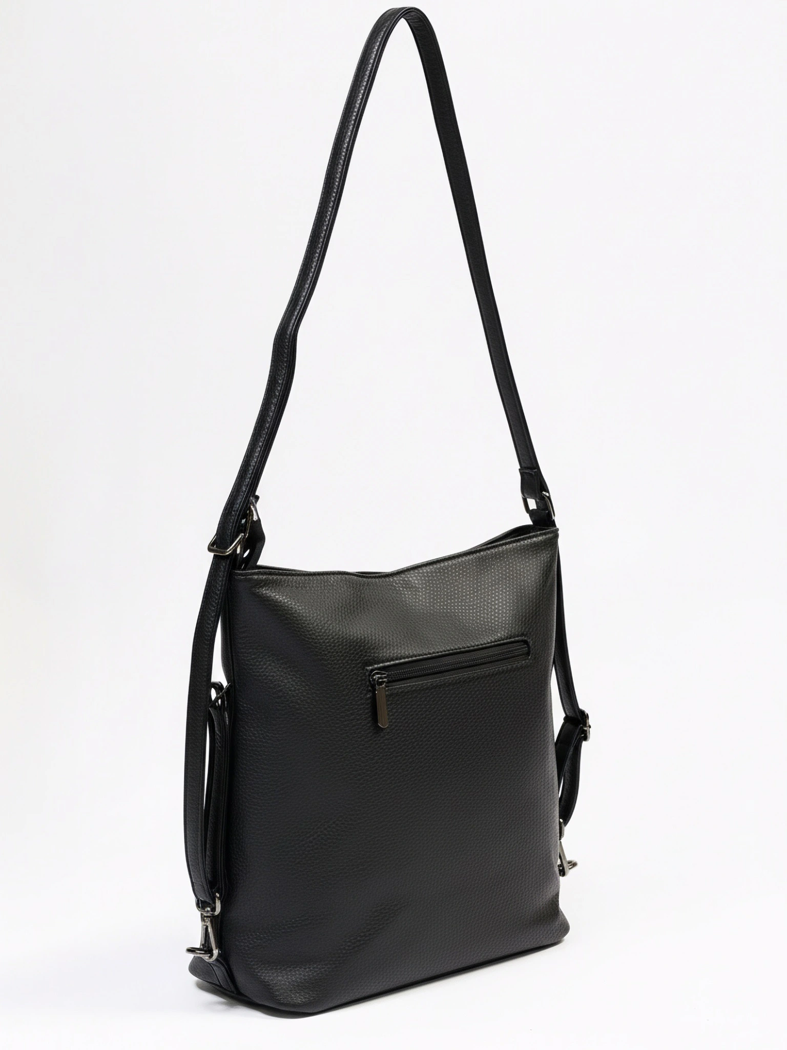 Сумка-шоппер  с регулируемыми ручками и декоративными пуллерами в ассортименте